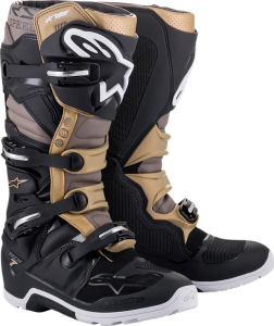 Cizme Alpinestars Tech 7 Enduro Drystar Black/Gold/Gray