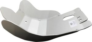 Placă de protecție din aluminiu, argintie 
