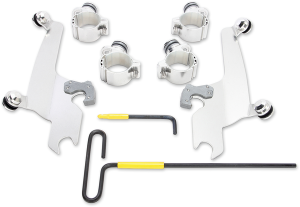 No-tool Trigger-lock Mount Kit For Sportshield Silver