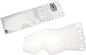 Tear-offs Ochelari 100% Racecraft/Accuri/Strata Clear