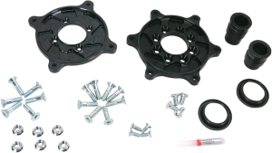 Carrier Ring Set Anodized, Black, 1, nordicamoto.ro