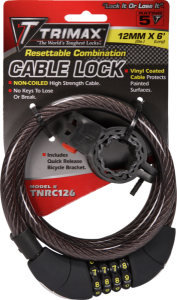 Trimaflex Cable Locks Black, 1, nordicamoto.ro