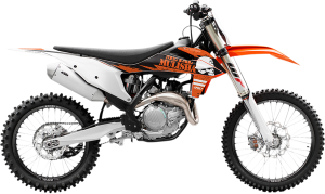 Trim Kit Graphics Black, Orange, 2, nordicamoto.ro