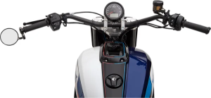 Ghidon pentru Flat Track, negru, galben, 2, nordicamoto.ro