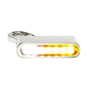 Led Handlebar Turn Signals Natural, Chrome