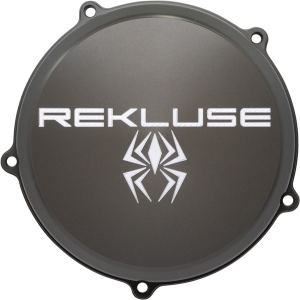 Clutch Cover Black, Anodized