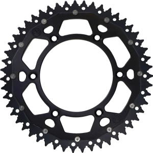 MOOSE RACING Dual Sprocket Black , nordicamoto.ro