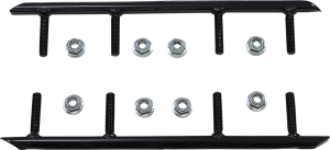 Top-stock Hard Surface Wear Bars Black