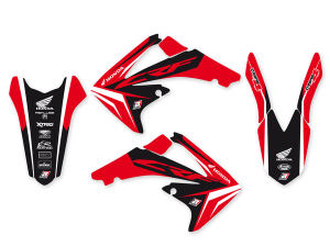 Dream 4 Graphics Kit Black, Orange, Red, White, 1, nordicamoto.ro