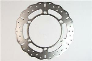 Contour Fixed Brake Rotor Silver, Stainless Steel