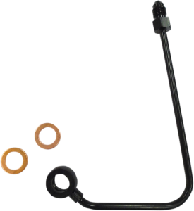 Abs Upper Brake Line Adapter Black, Black Pearl, 1, nordicamoto.ro