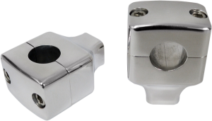 Square Column Riser For 1(r) Handlebars Silver
