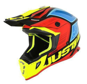 Casca JUST1 J38 Blade Black-Yellow-Red-Blue