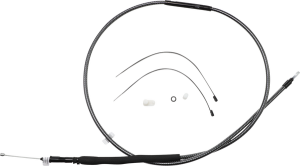 High-efficiency Polished Karbonfibr Clutch Cable Silver