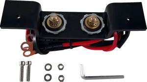 Battery Terminal Relocation Kit Black 