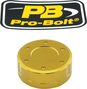 Clutch Aluminium Reservoir Cap Gold, 1, nordicamoto.ro