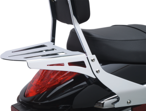 Sissy Bar Mounted Luggage Rack Black