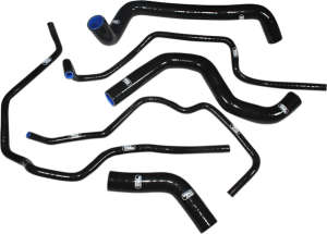 Set de furtunuri pentru radiator, negru