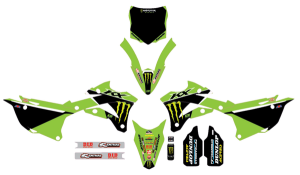 Complete Graphics Kit Black, Green 
