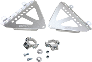 Radiator Race Braces Brushed Aluminum