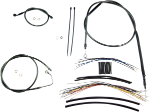Black Pearl Upper Handlebar Installation Kit Black, 1, nordicamoto.ro