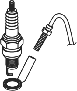 Temp Sensor Cyl Head 10mm Black, Red, White