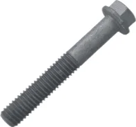 Hexagonal bolt with external hexagon with collar