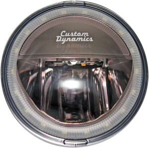 4½(r) Led Passing Lamps Black Chrome, 4, nordicamoto.ro