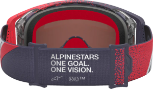 Ochelari Alpinestars Supertech Hiten Negru/Rosu/Lentila Colorata, 2, nordicamoto.ro