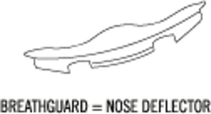 Strada, X-Spirit III REPLACEMENT BREATHGUARD, nordicamoto.ro