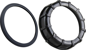 Replacement Fuel Pump Nut And Gasket Black, 2, nordicamoto.ro