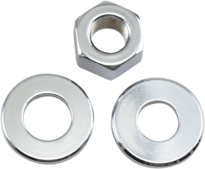 Rear Axle Nut And Washer Kit Silver, 1, nordicamoto.ro