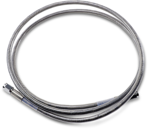 Universal Brake Line Silver, Clear-coated