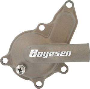 Supercooler Water Pump Cover And Impeller Kit Magnesium, Powder-coated