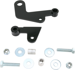 Rear Shock Drop Bracket Lowering Kit Black, 1, nordicamoto.ro