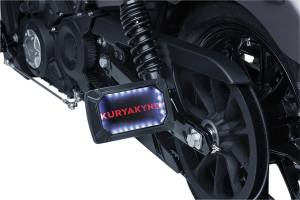 Nova Curved License Plate Mount Black, 1, nordicamoto.ro