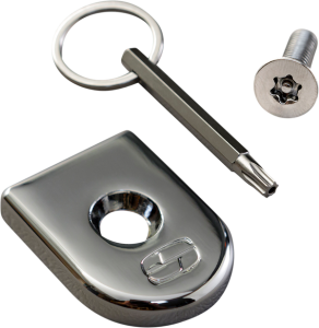 Security Seat Screw Chrome