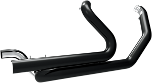 Aggressor 2-into-1-into-2 Header Black, 1, nordicamoto.ro