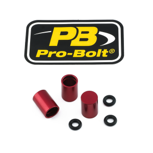 Brake Caliper Bleeder Cap Red, Anodized