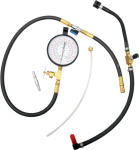 Professional Fuel Injection Pressure Test Tool Black