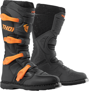 Cizme Thor Blitz XP Charcoal/Orange, 3, nordicamoto.ro