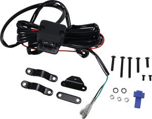 Aggro Winch Handlebar Switch Black, Silver 