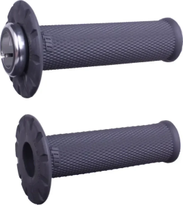 Universal Grip Lock-on No-waffle Graphite, Silver, nordicamoto.ro