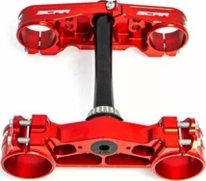 Triple Clamp Red 
