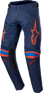 Pantaloni Copii Alpinestars Racer Narin Navy/Orange