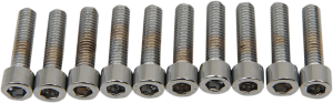 #8 & #10 Fine And Coarse Bolts Silver