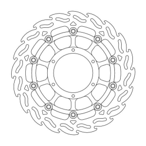 Flame Series Floating Rotor Black