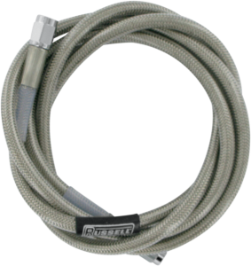 Street Legal Universal Brake Lines Silver, Clear-coated, 1, nordicamoto.ro