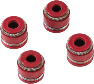 Valve Stem Seals Red, 1, nordicamoto.ro