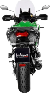 Tobă de eșapament LeoVince Nero Slip-On pentru Kawasaki Versys 650 (2022-2025), 3, nordicamoto.ro